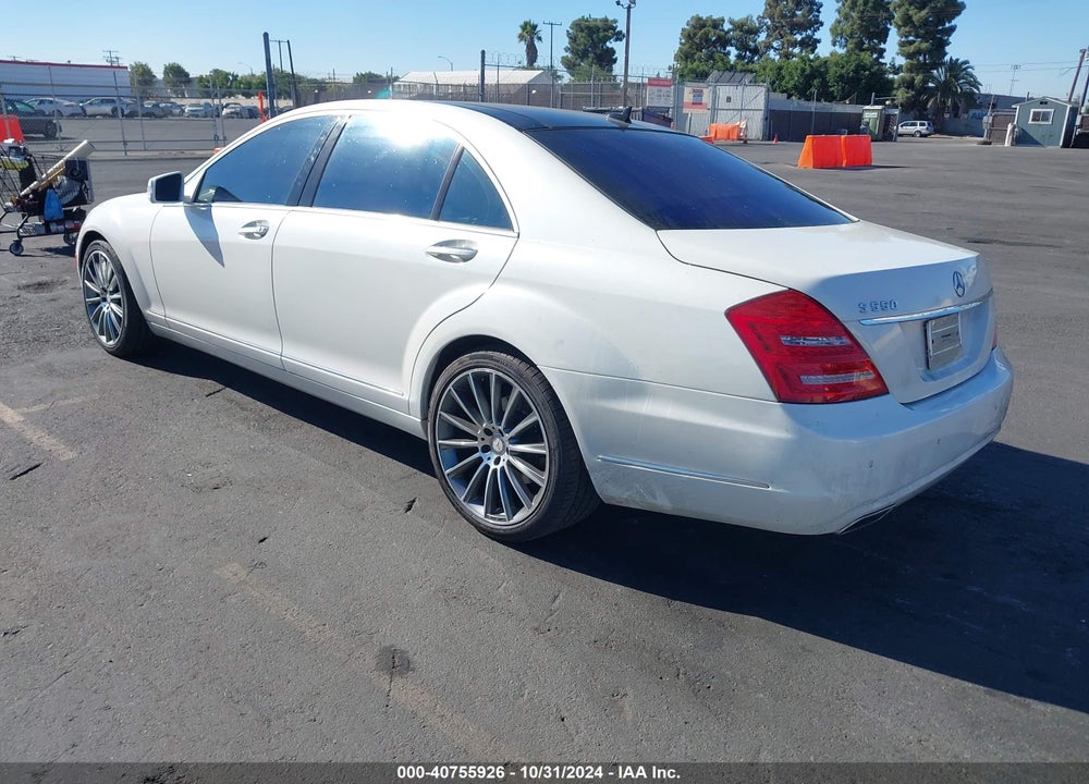 2012 MERCEDES-BENZ S 550 VIN: WDDNG7DB0CA465159
