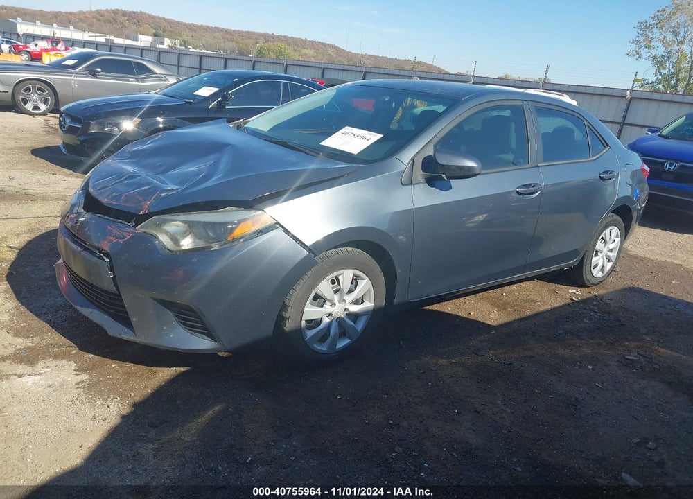 2014 TOYOTA COROLLA LE VIN: 5YFBURHE9EP055402