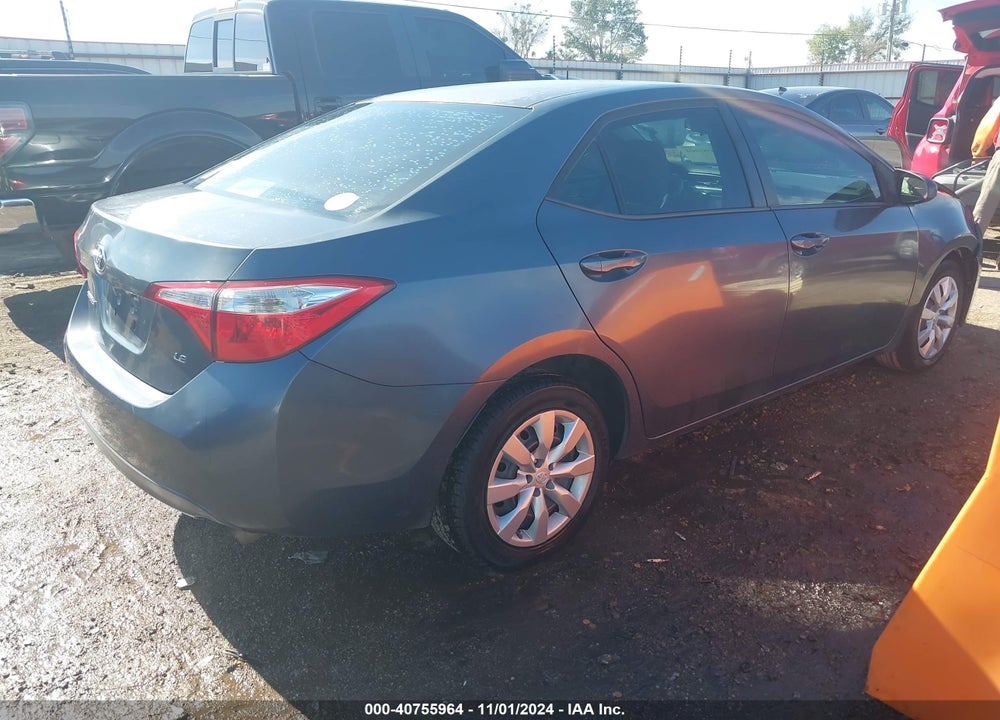 2014 TOYOTA COROLLA LE VIN: 5YFBURHE9EP055402