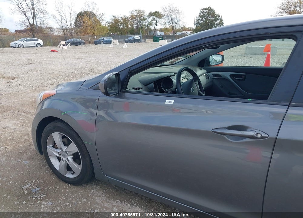 2013 HYUNDAI ELANTRA GLS VIN: 5NPDH4AE3DH167425