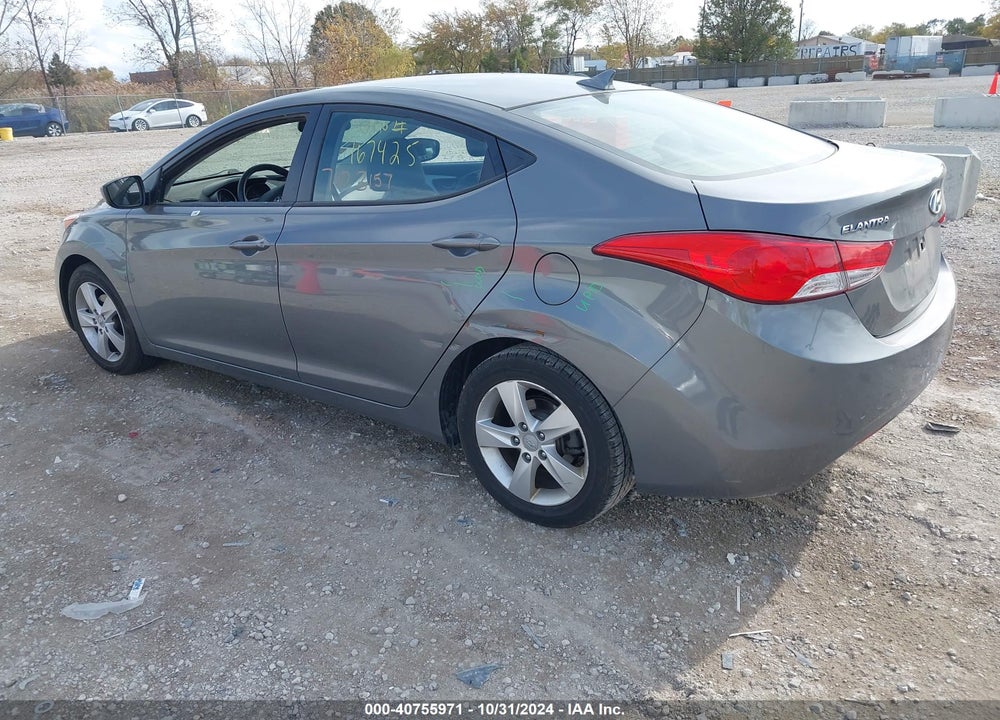 2013 HYUNDAI ELANTRA GLS VIN: 5NPDH4AE3DH167425