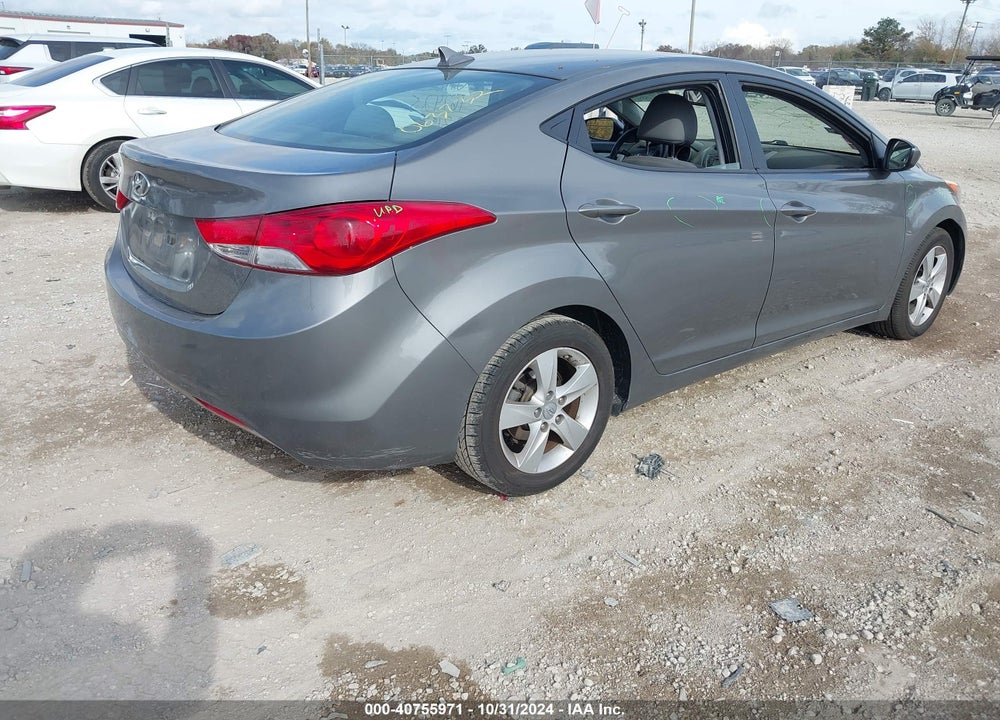2013 HYUNDAI ELANTRA GLS VIN: 5NPDH4AE3DH167425