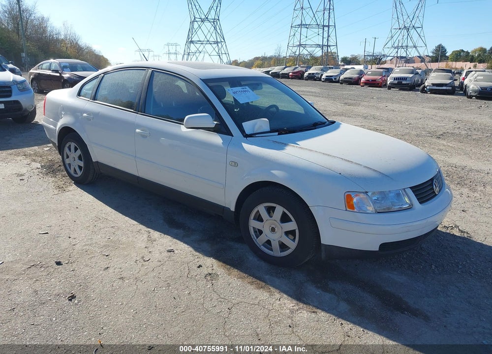2000 VOLKSWAGEN PASSAT GLS VIN: WVWMA23B4YP216363