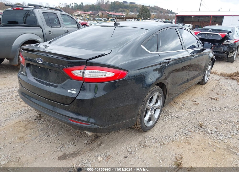 2014 FORD FUSION SE VIN: 1FA6P0HD8E5406363