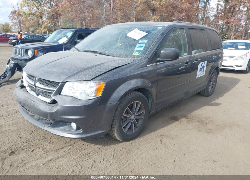 2017 DODGE GRAND CARAVAN SXT VIN: 2C4RDGCG0HR807505