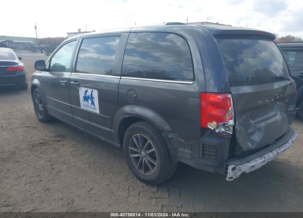 2017 DODGE GRAND CARAVAN SXT VIN: 2C4RDGCG0HR807505