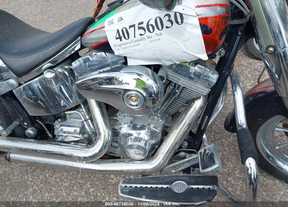2006 HARLEY-DAVIDSON FLSTFSE VIN: 1HD1PNF186Y957353