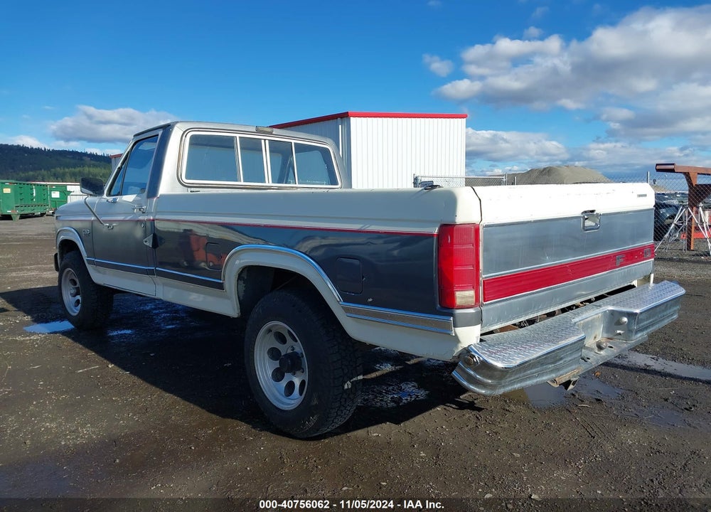 1986 FORD F150 VIN: 2FTEF14NXGCB84351