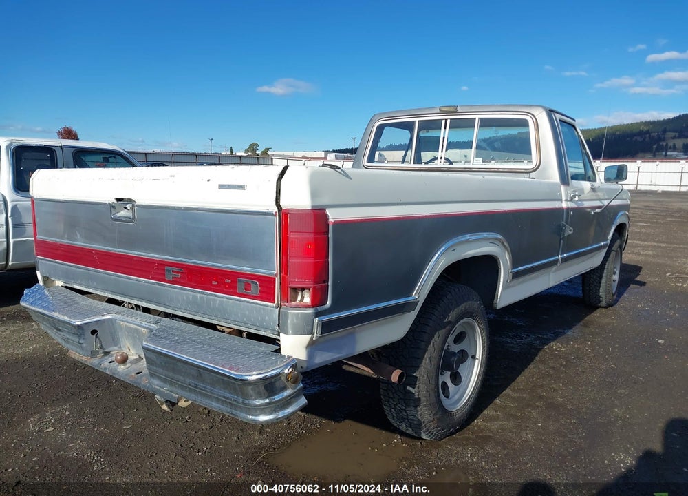 1986 FORD F150 VIN: 2FTEF14NXGCB84351