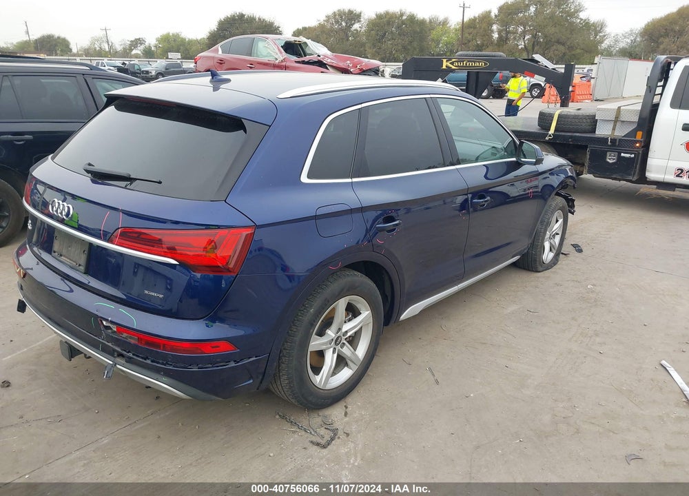 2021 AUDI Q5 PREMIUM 45 TFSI QUATTRO S TRONIC VIN: WA1AAAFY9M2056074