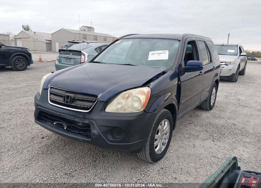 2005 HONDA CR-V EX VIN: SHSRD78825U321070