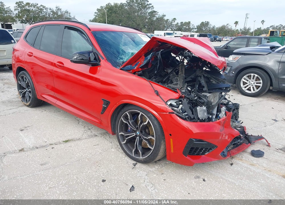 2020 BMW X3 M COMPETITION VIN: 5YMTS0C08L9B70233