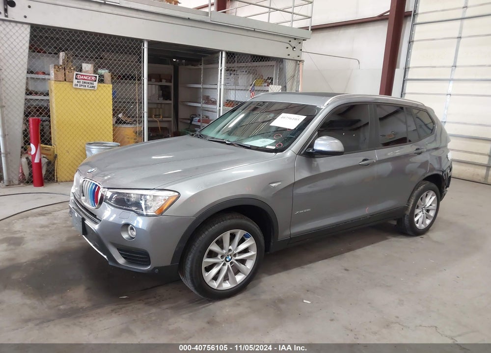 2017 BMW X3 XDRIVE28I VIN: 5UXWX9C54H0T15783