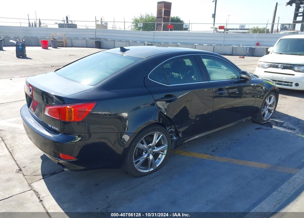 2009 LEXUS IS 250 VIN: JTHBK262692086969