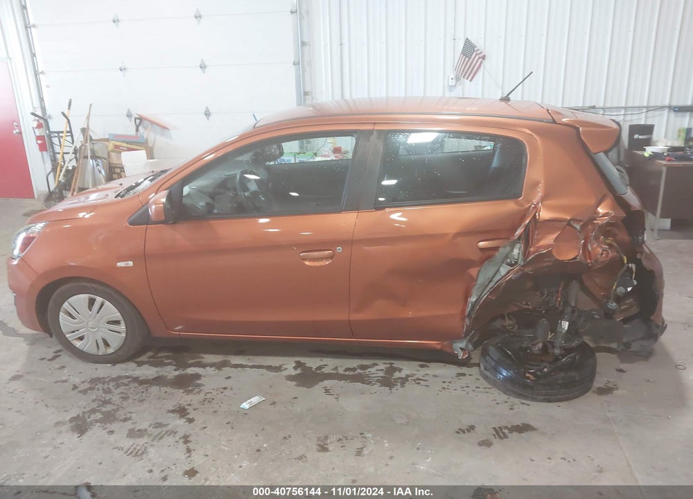 2018 MITSUBISHI MIRAGE ES VIN: ML32A3HJ2JH004996