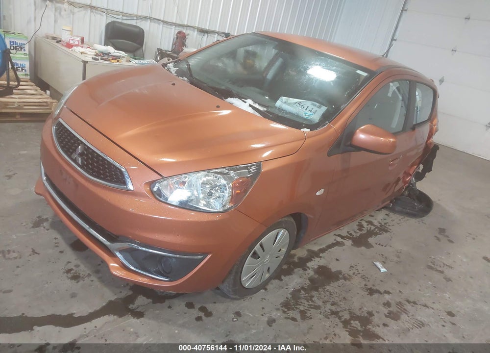 2018 MITSUBISHI MIRAGE ES VIN: ML32A3HJ2JH004996