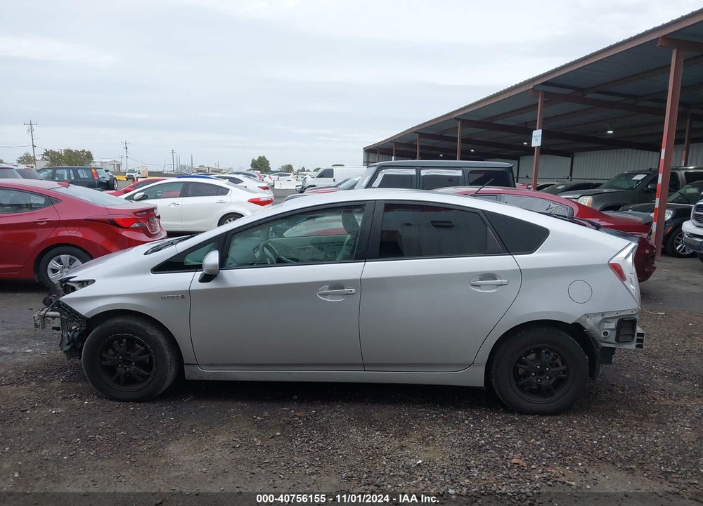 2012 TOYOTA PRIUS TWO VIN: JTDKN3DUXC5376365