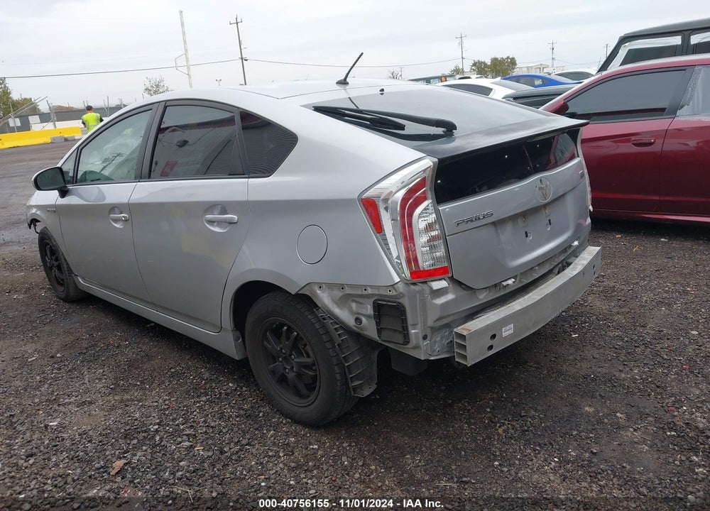 2012 TOYOTA PRIUS TWO VIN: JTDKN3DUXC5376365