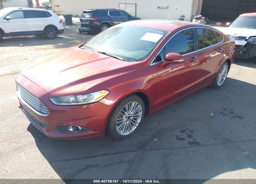 2014 FORD FUSION SE VIN: 3FA6P0H9XER276806