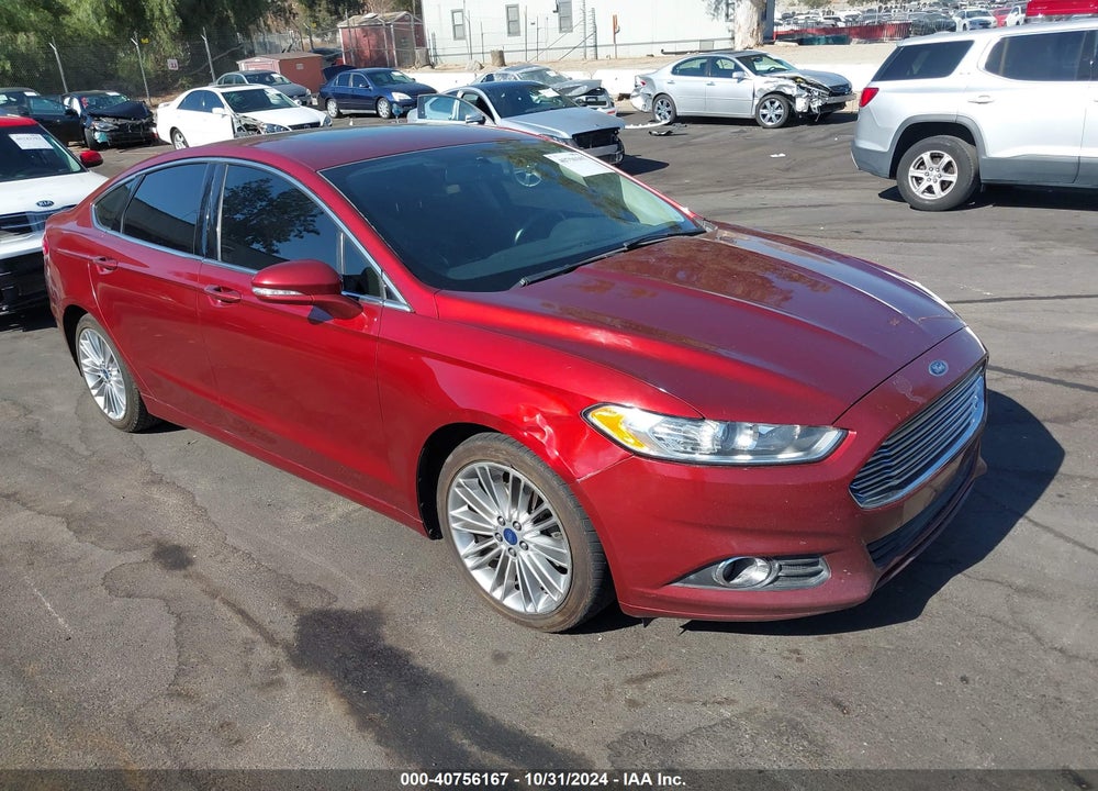 2014 FORD FUSION SE VIN: 3FA6P0H9XER276806