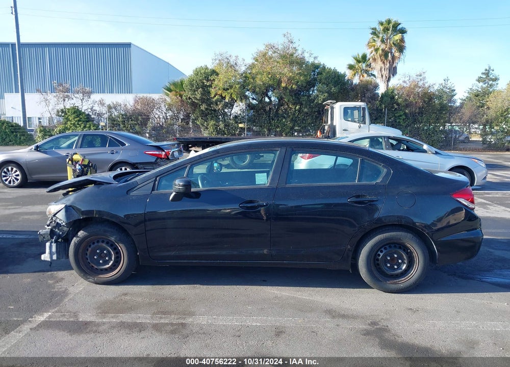 2015 HONDA CIVIC LX VIN: 19XFB2F54FE293789