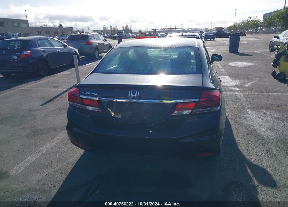 2015 HONDA CIVIC LX VIN: 19XFB2F54FE293789