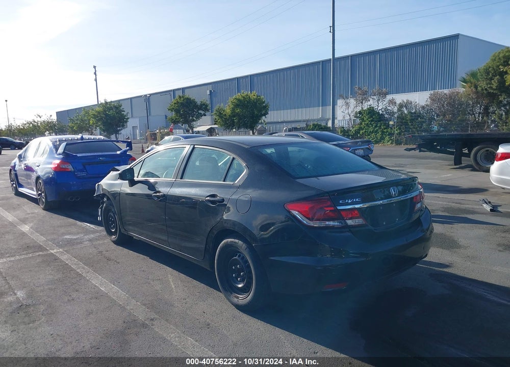 2015 HONDA CIVIC LX VIN: 19XFB2F54FE293789