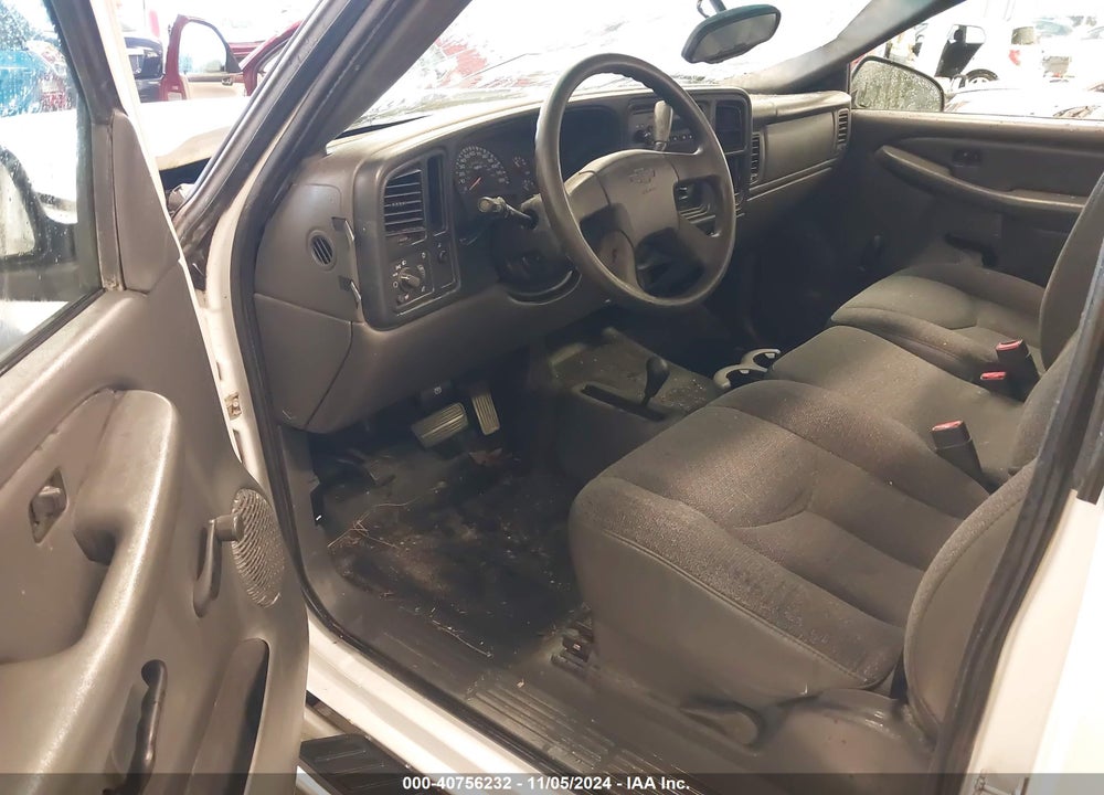 2005 CHEVROLET SILVERADO 1500 WORK TRUCK VIN: 1GCEK14Z45Z296996