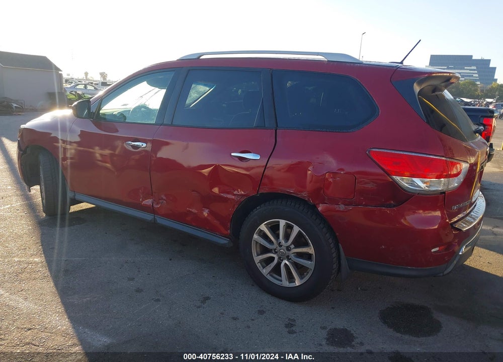 2014 NISSAN PATHFINDER SV VIN: 5N1AR2MN7EC698507