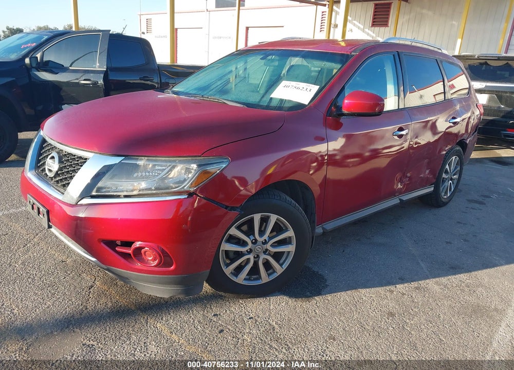 2014 NISSAN PATHFINDER SV VIN: 5N1AR2MN7EC698507