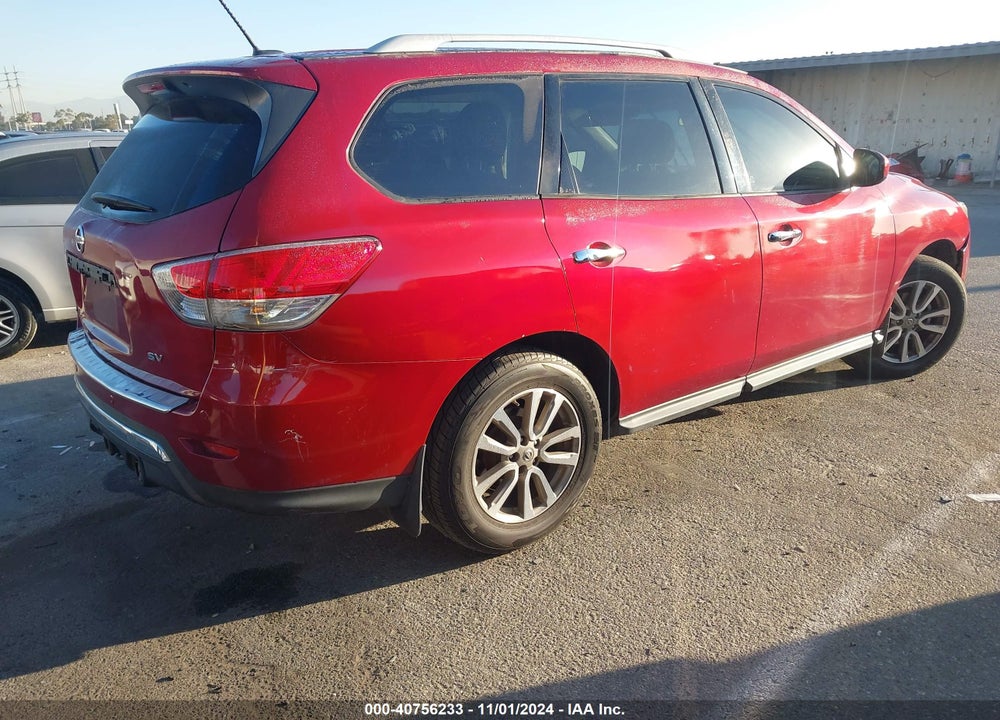 2014 NISSAN PATHFINDER SV VIN: 5N1AR2MN7EC698507
