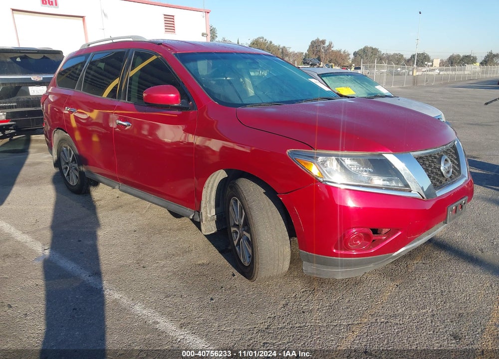 2014 NISSAN PATHFINDER SV VIN: 5N1AR2MN7EC698507