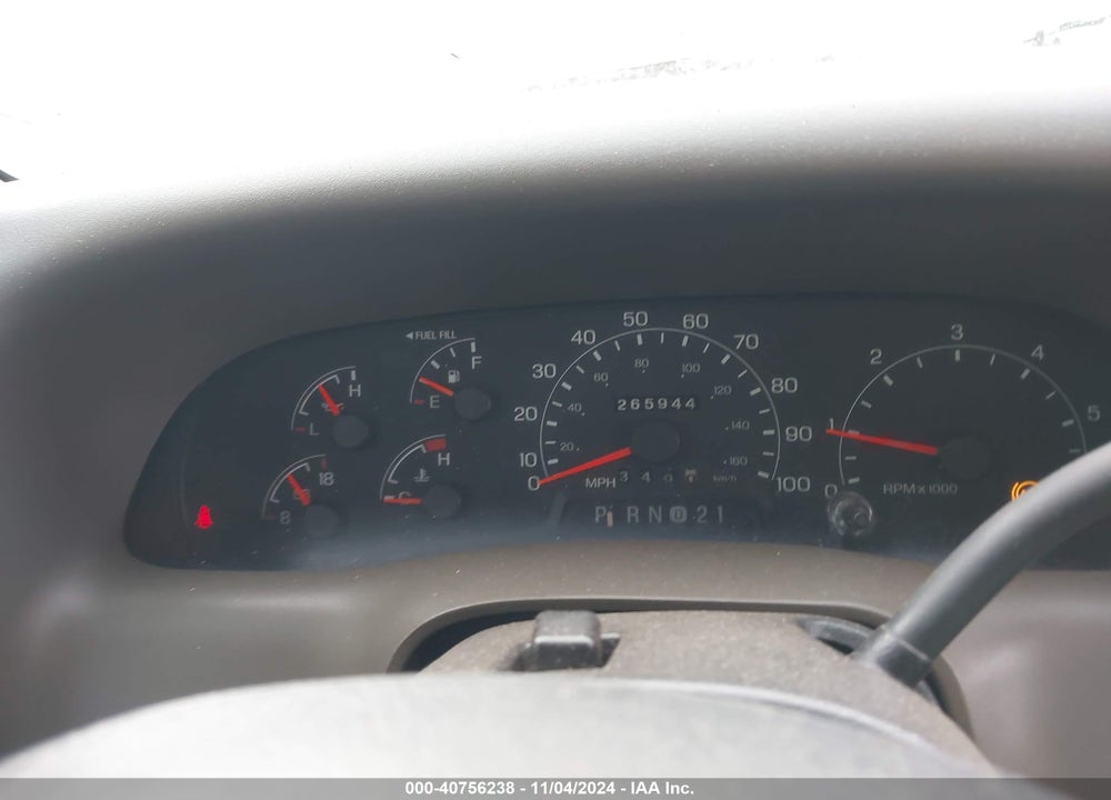 2001 FORD F-250 LARIAT/XL/XLT VIN: 1FTNX21L61EC93574