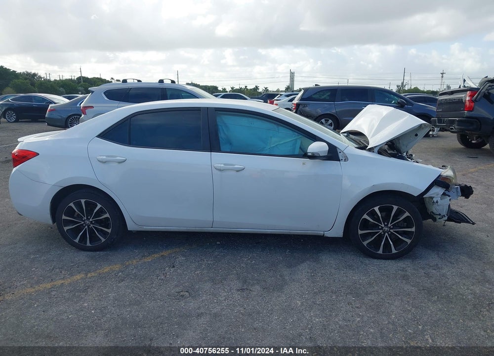2018 TOYOTA COROLLA SE VIN: 2T1BURHE6JC058753