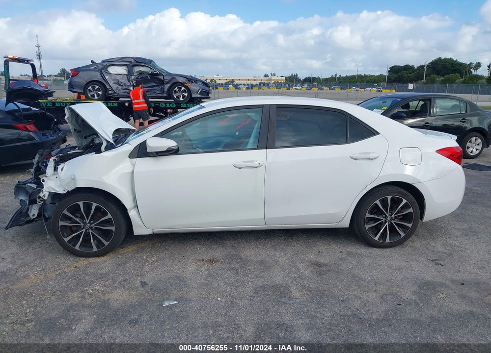 2018 TOYOTA COROLLA SE VIN: 2T1BURHE6JC058753