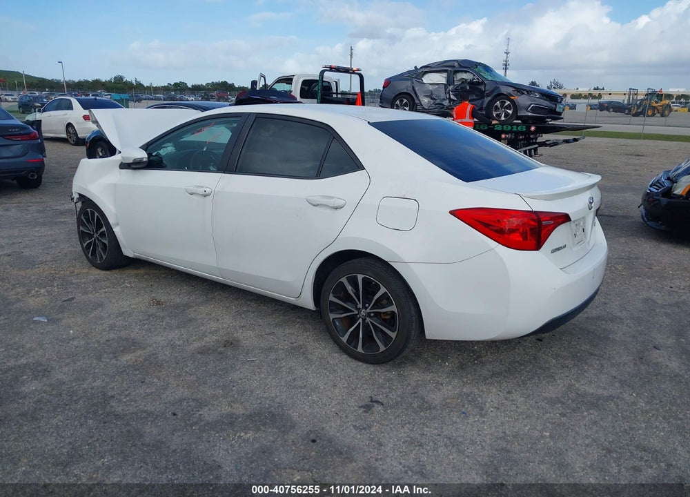 2018 TOYOTA COROLLA SE VIN: 2T1BURHE6JC058753