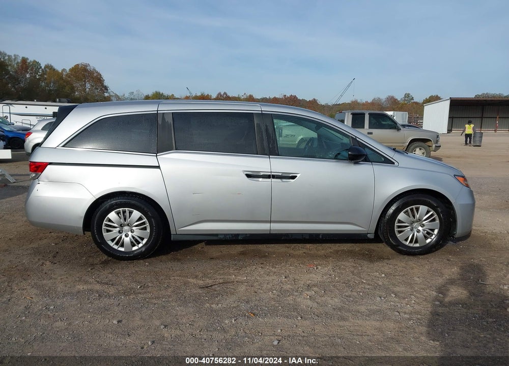 2014 HONDA ODYSSEY LX VIN: 5FNRL5H25EB004412