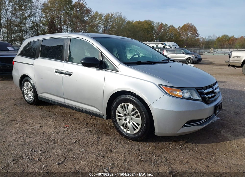 2014 HONDA ODYSSEY LX VIN: 5FNRL5H25EB004412