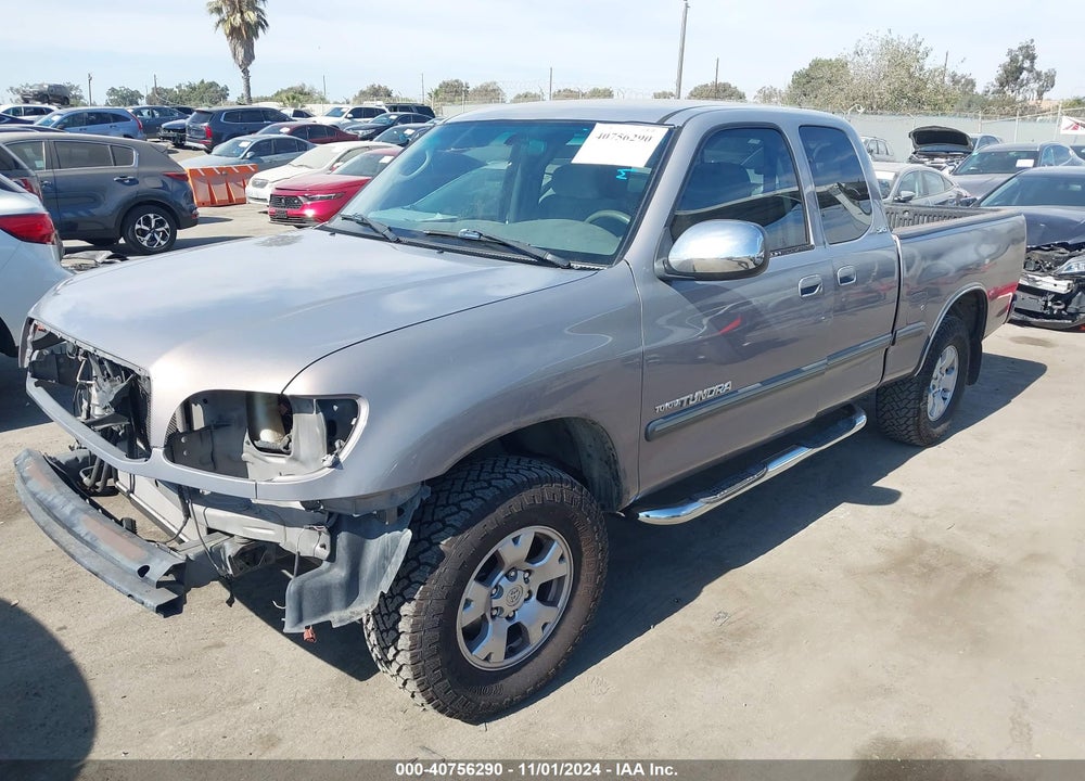 2000 TOYOTA TUNDRA SR5 V8 VIN: 5TBRT3414YS061307