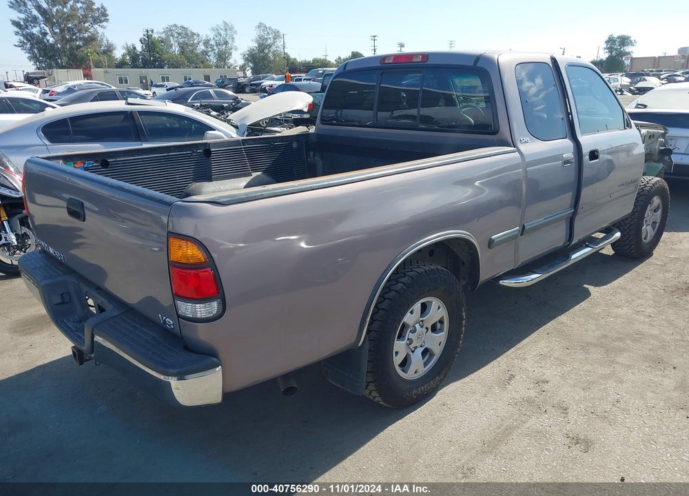 2000 TOYOTA TUNDRA SR5 V8 VIN: 5TBRT3414YS061307