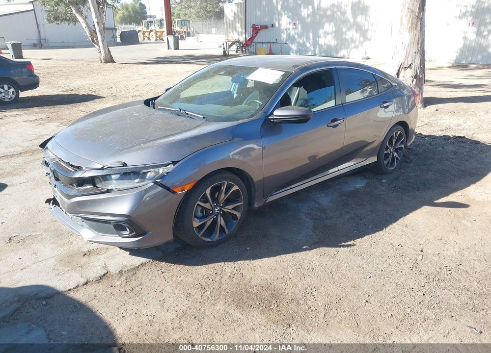 2019 HONDA CIVIC SPORT VIN: 2HGFC2F85KH562843