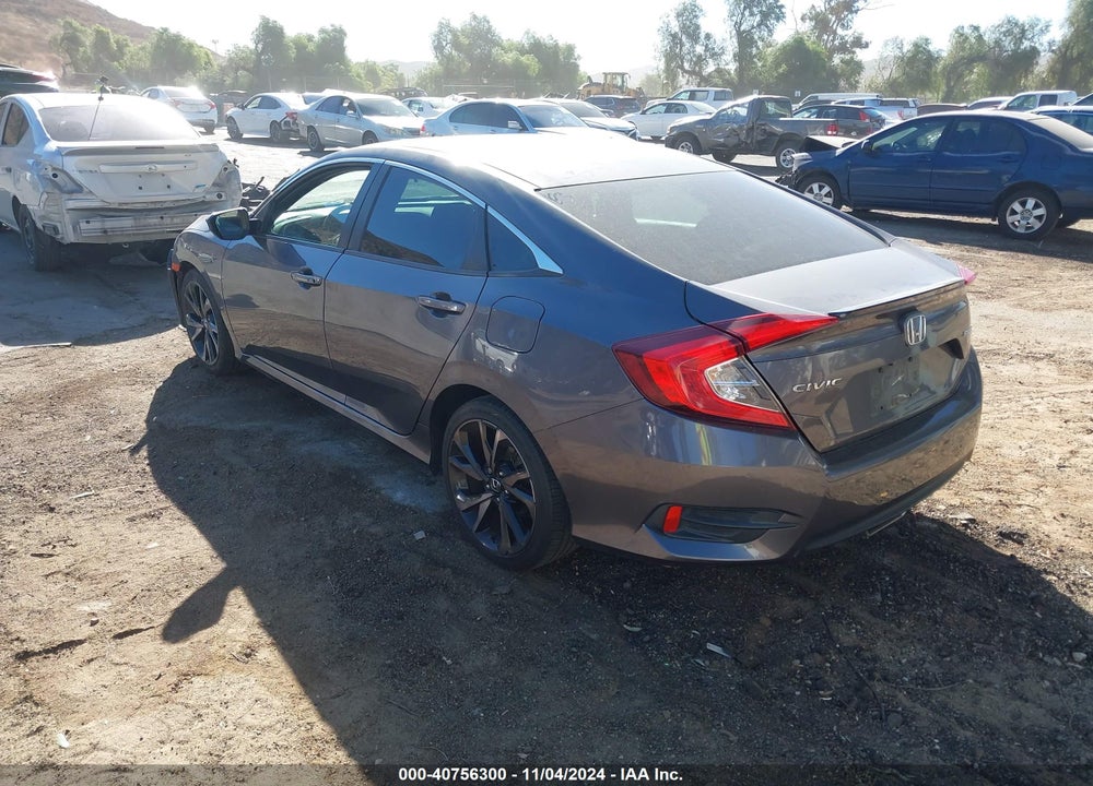 2019 HONDA CIVIC SPORT VIN: 2HGFC2F85KH562843