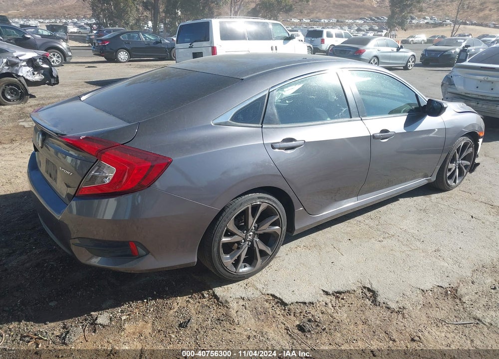 2019 HONDA CIVIC SPORT VIN: 2HGFC2F85KH562843
