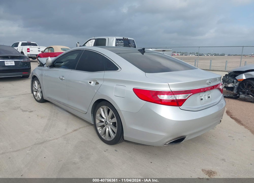 2013 HYUNDAI AZERA VIN: KMHFH4JG8DA205809