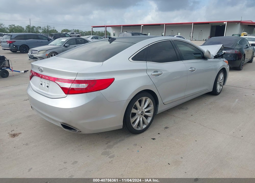 2013 HYUNDAI AZERA VIN: KMHFH4JG8DA205809