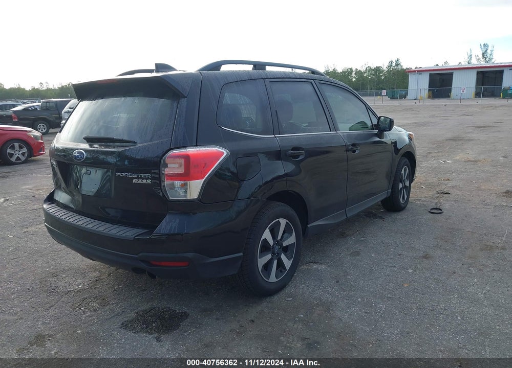 2017 SUBARU FORESTER 2.5I LIMITED VIN: JF2SJAJC8HH509370