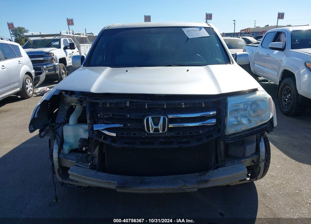 2013 HONDA PILOT EX VIN: 5FNYF3H47DB035264
