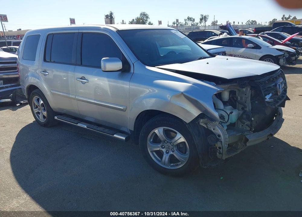 2013 HONDA PILOT EX VIN: 5FNYF3H47DB035264