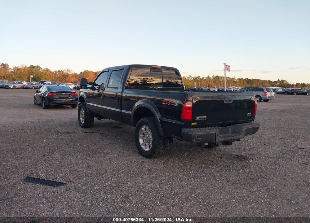 2008 FORD F-250 FX4/HARLEY-DAVIDSON/KING RANCH/LARIAT/XL/XLT VIN: 1FTSW21R58EB72460