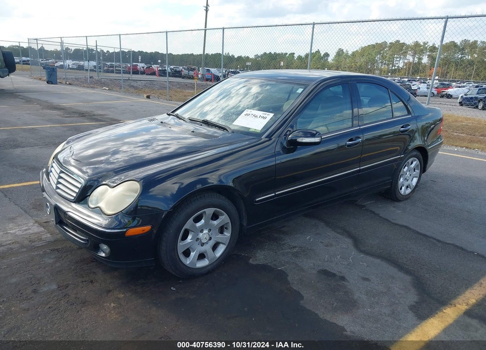 2006 MERCEDES-BENZ C 280 LUXURY VIN: WDBRF54H66A823763